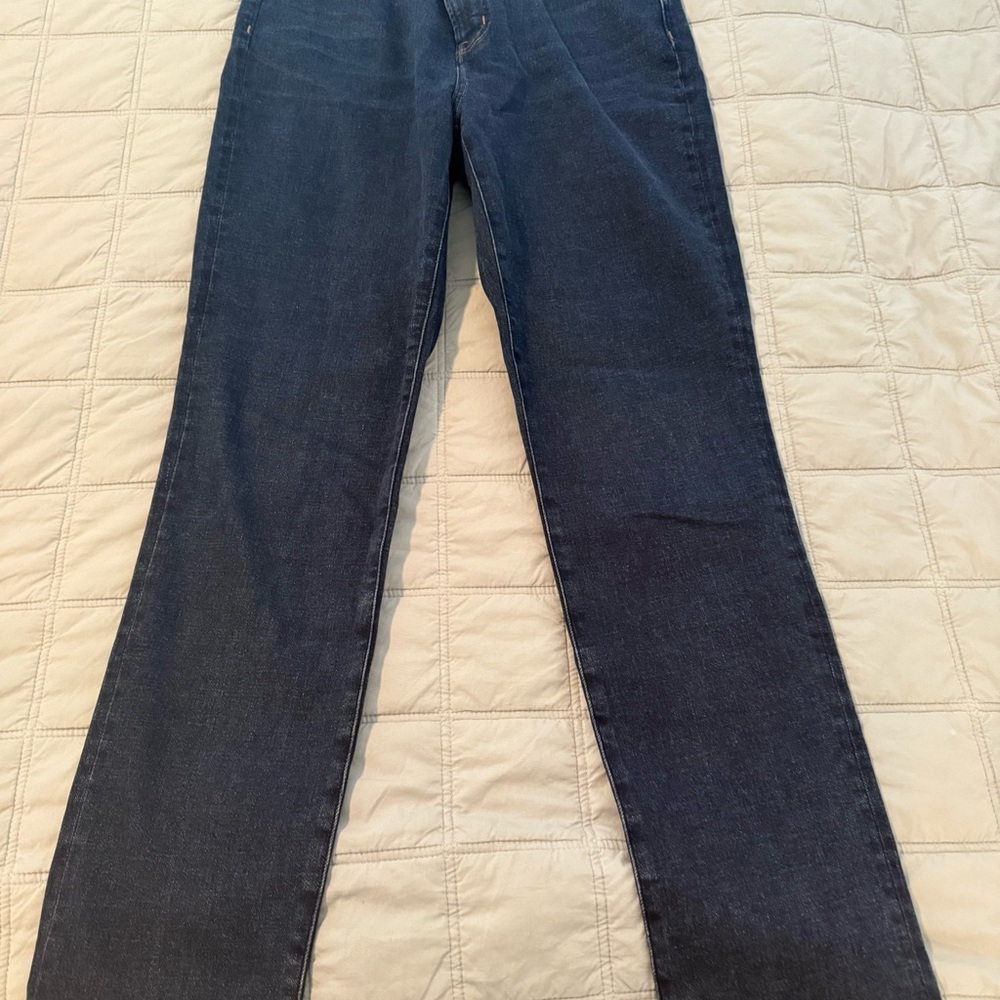 Madewell Dark Blue “Perfect Vintage” straight Leg Jeans